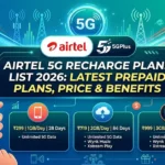 Airtel 5G Recharge Plans List 2026